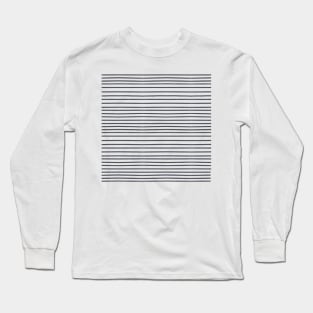 Inkwell grey stripes Long Sleeve T-Shirt